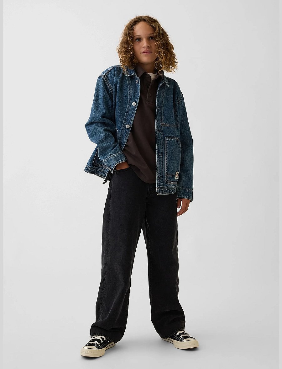 GAP - Relaxed Polo Top from the GAP collection - langärmelig poloshirt - terra brown - 0