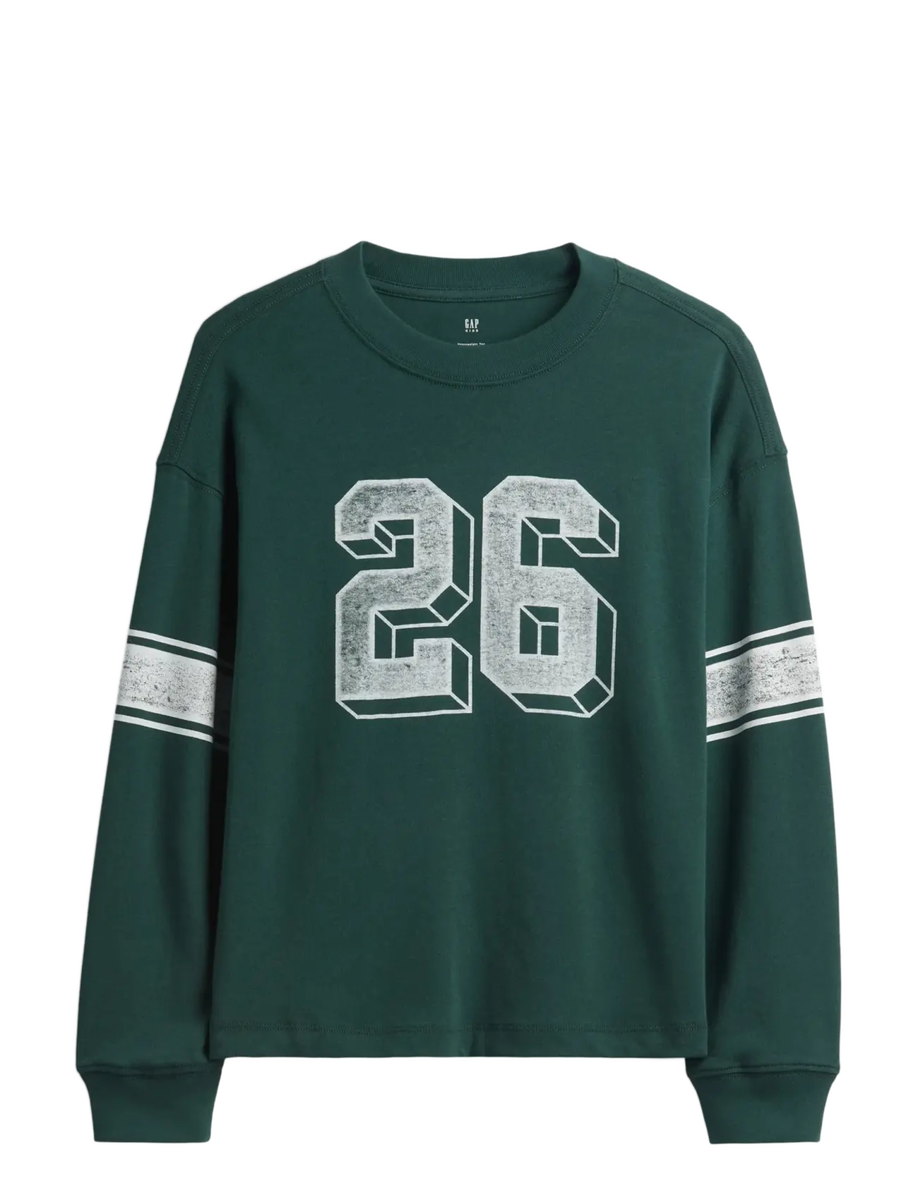 GAP Kids Heavyweight Oversized Graphic T-Shirt - Nach Größe einkaufen - DEEP HUNTER 505 / green