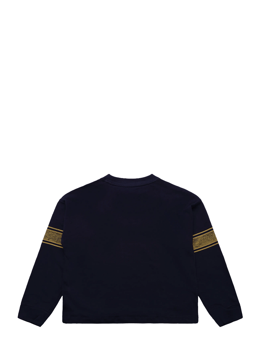 GAP - Kids Heavyweight Oversized Graphic T-Shirt - langärmelig - navy uniform - 2