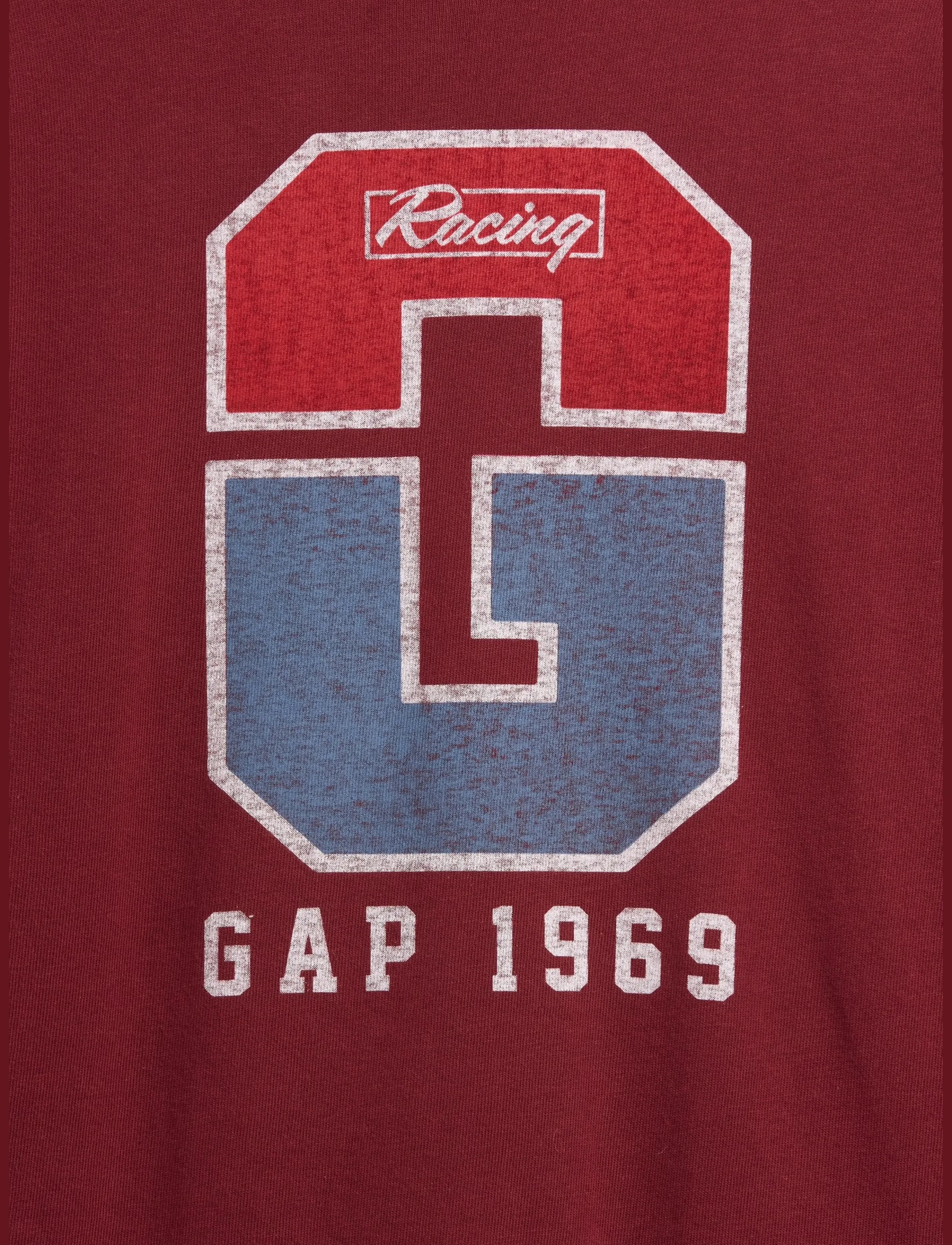 GAP - Kids Heavyweight Oversized Graphic T-Shirt - langärmelig - radish - 4