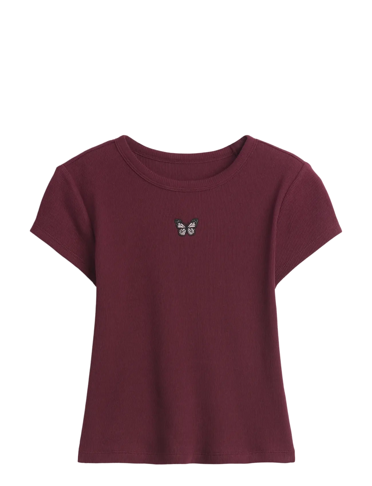 GAP Kids Rib T-Shirt from the GAP collection - New Arrivals - TUSCAN RED / burgundy