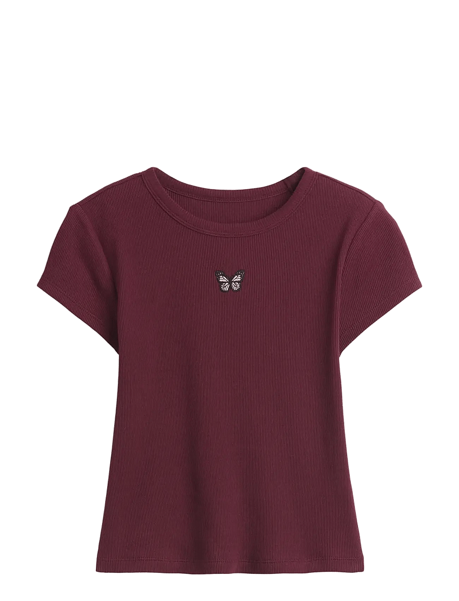 GAP - Kids Rib T-Shirt from the GAP collection - kortärmade t-shirts - tuscan red - 1
