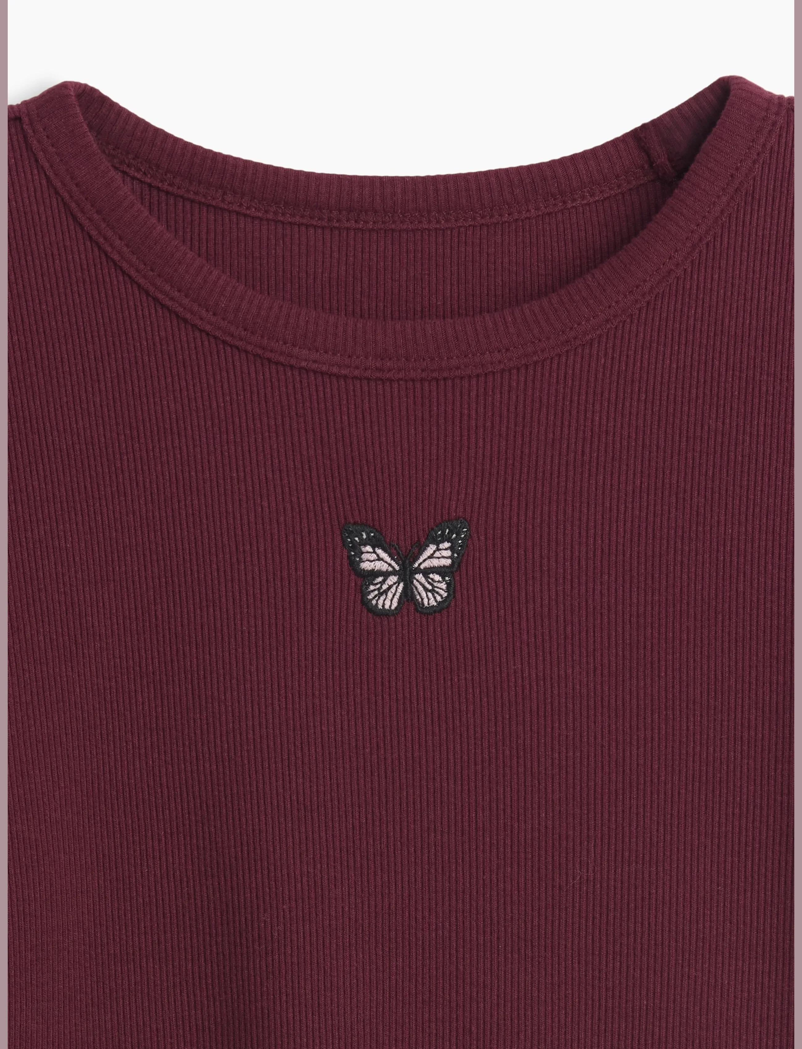 GAP - Kids Rib T-Shirt from the GAP collection - tuscan red - 3