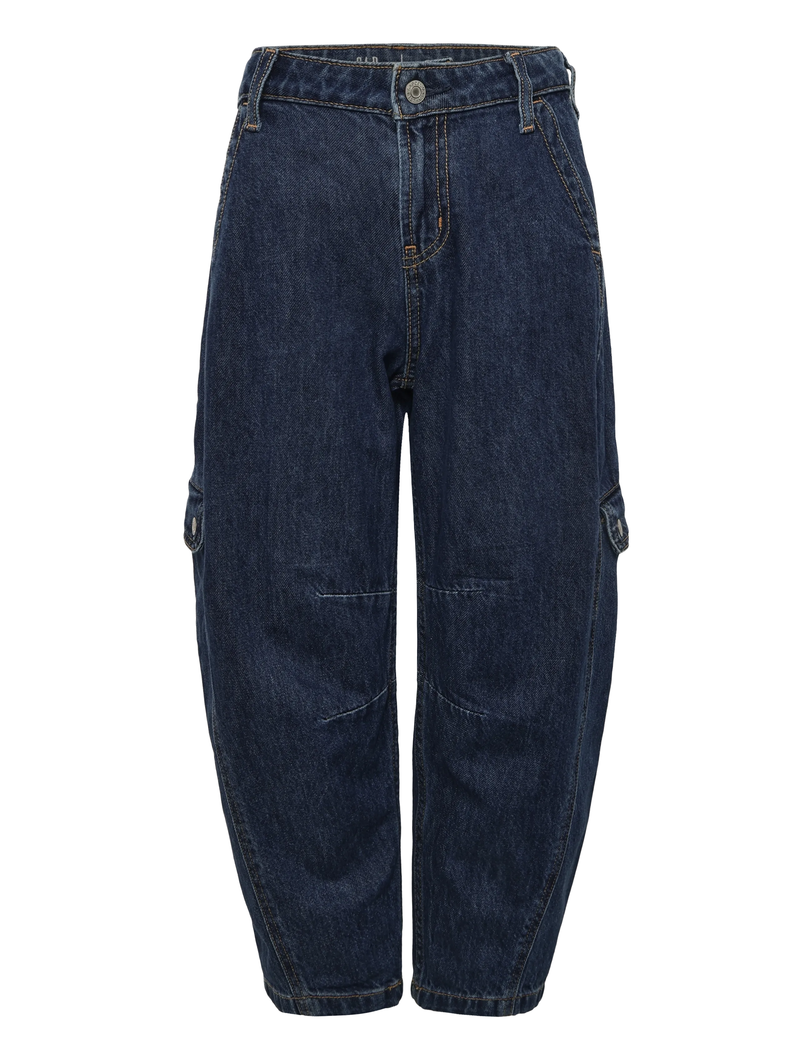 GAP Kids Barrel Cargo Jeans from the GAP collection - Teismelised 140-176 - DARK WASH / blue