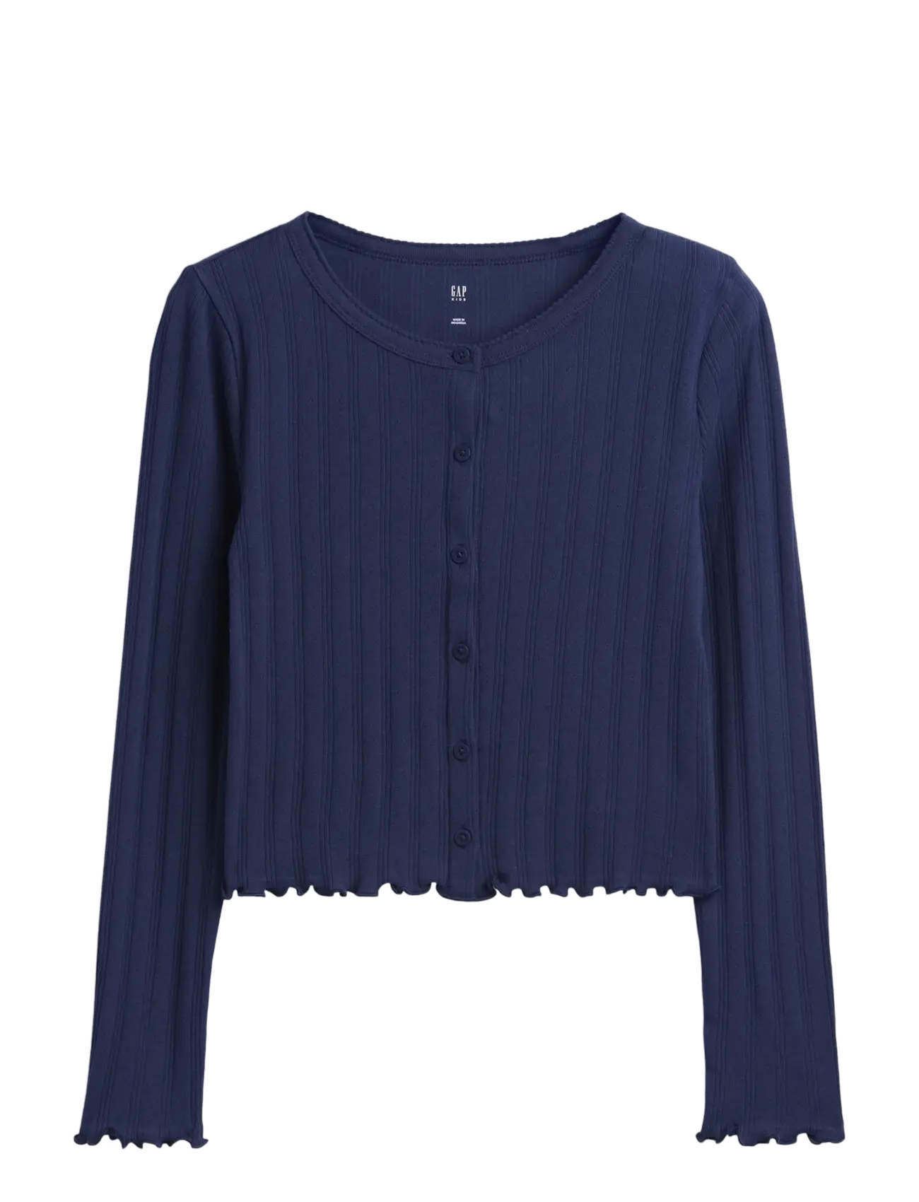 GAP Kids Pointelle Rib Cardigan from the GAP collection - GAP - VINTAGE NAVY / navy