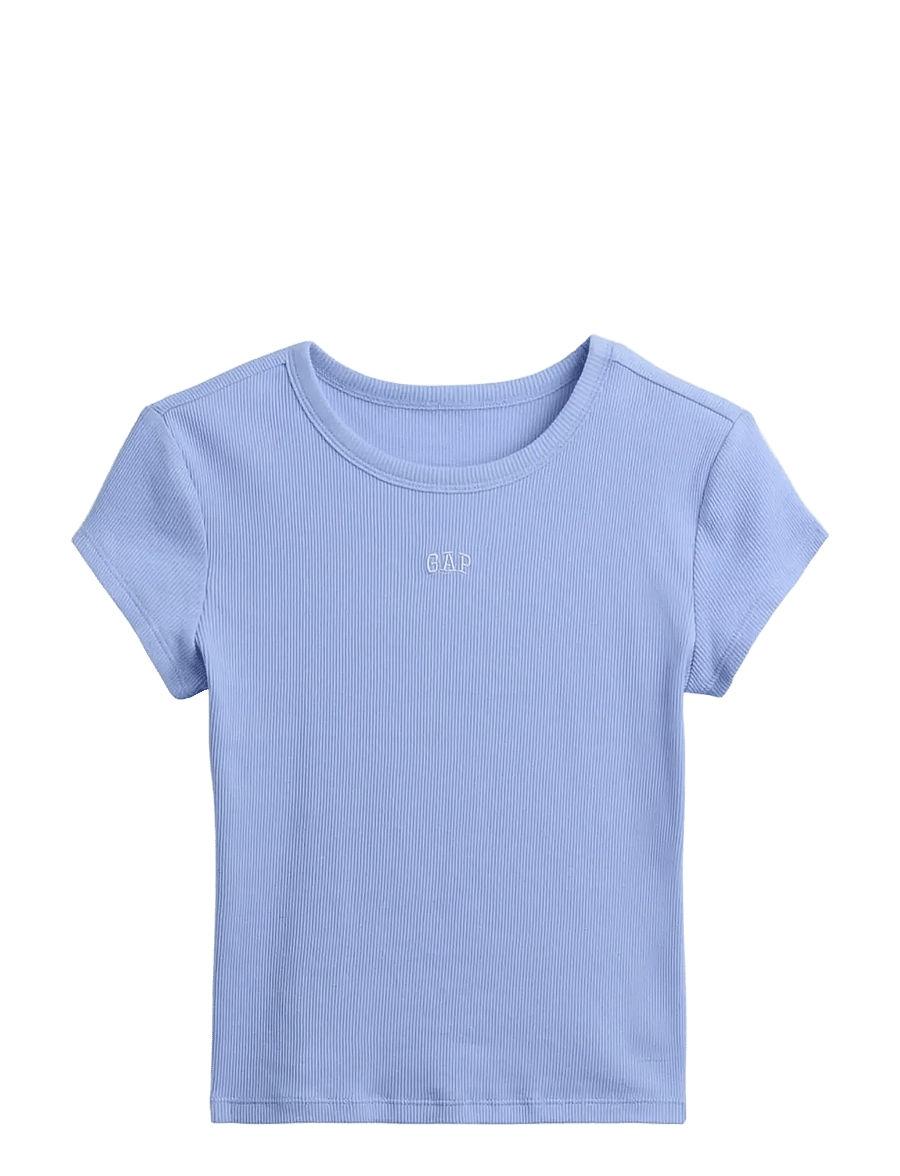 GAP - Kids Mini Logo T-Shirt from the GAP collection - kurzärmelige - air stream blue - 1