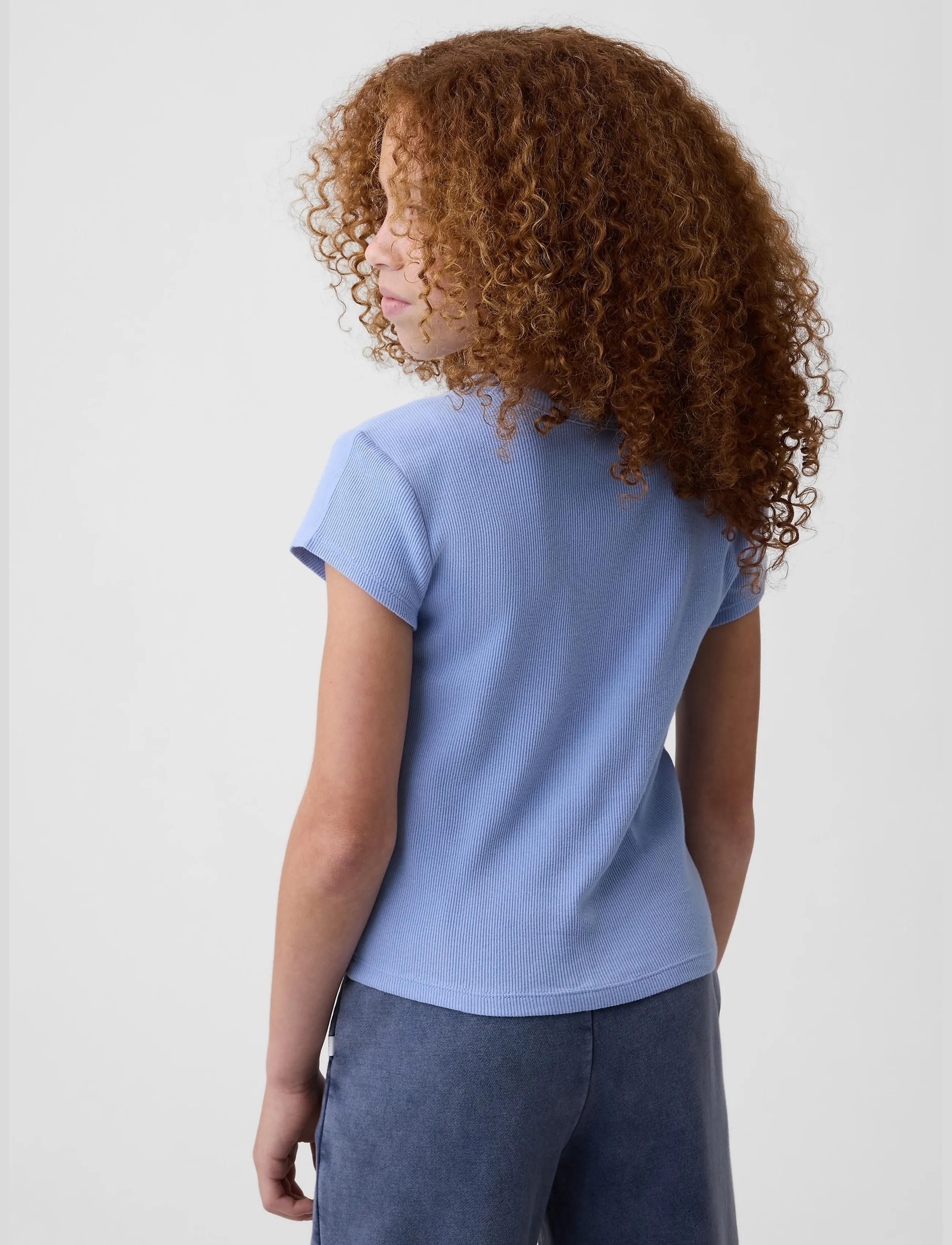 GAP - Kids Mini Logo T-Shirt from the GAP collection - kurzärmelige - air stream blue - 2