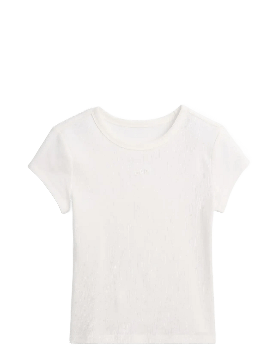 GAP - Kids Mini Logo T-Shirt from the GAP collection - kurzärmelige - new off white - 1