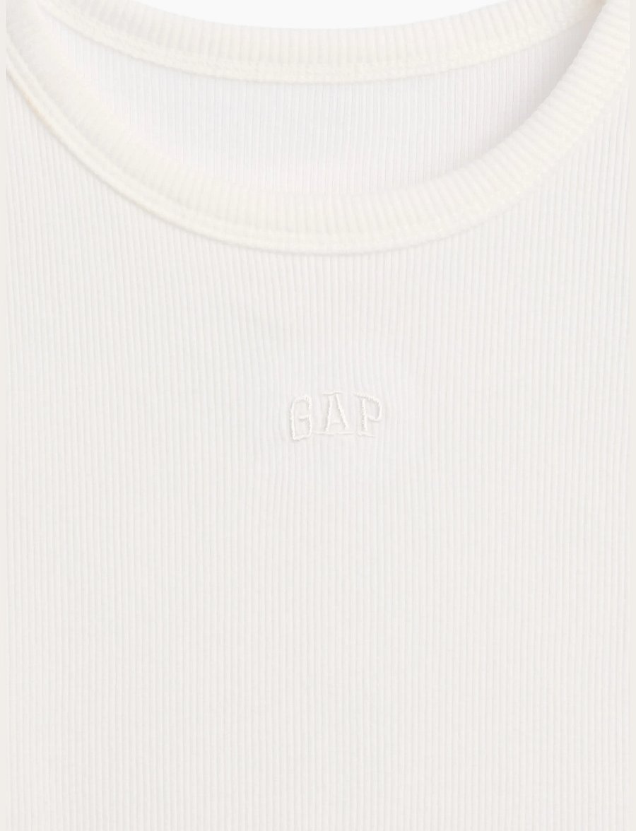 GAP - Kids Mini Logo T-Shirt from the GAP collection - kurzärmelige - new off white - 3