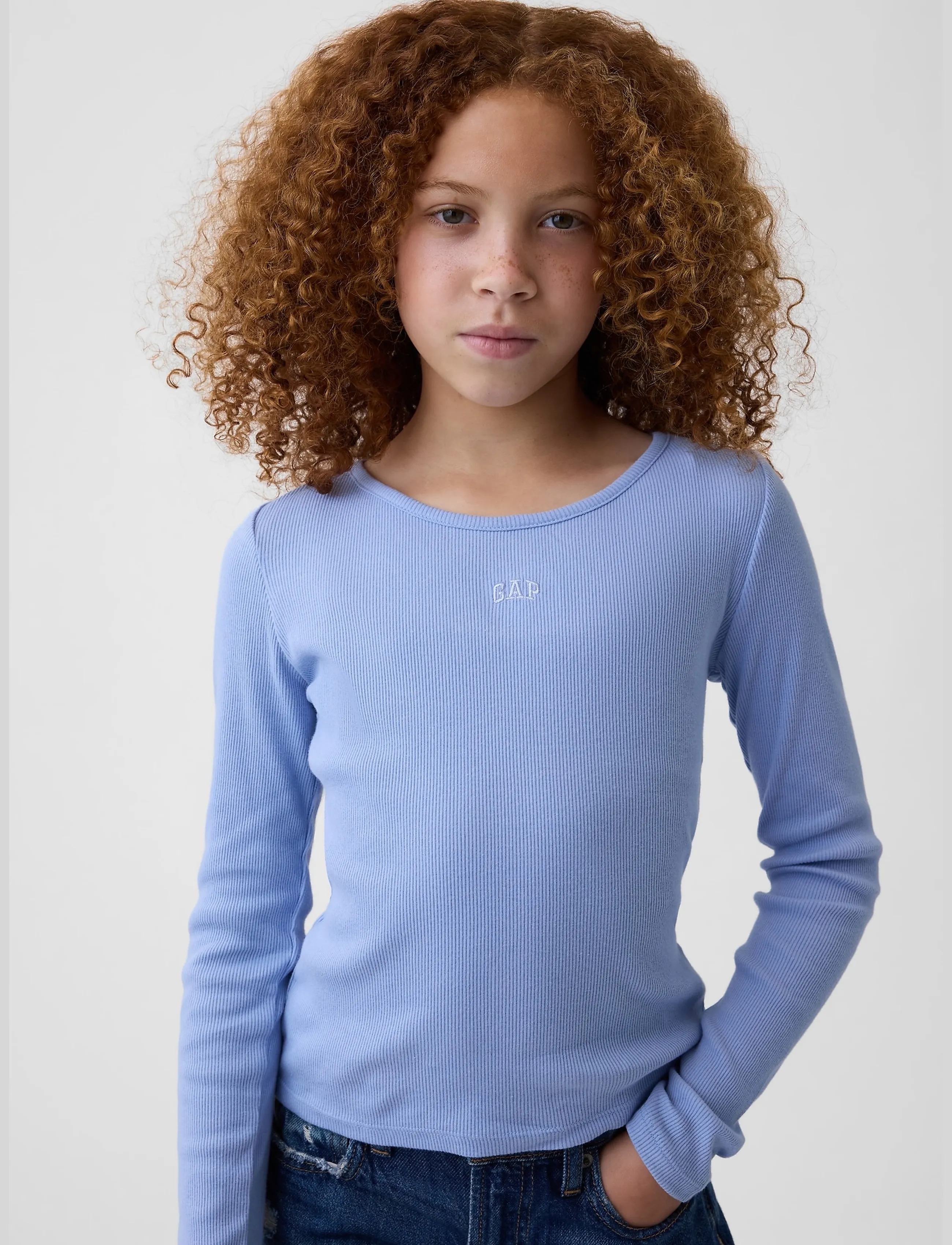 GAP - Kids Mini Logo T-Shirt from the GAP collection - air stream blue - 0
