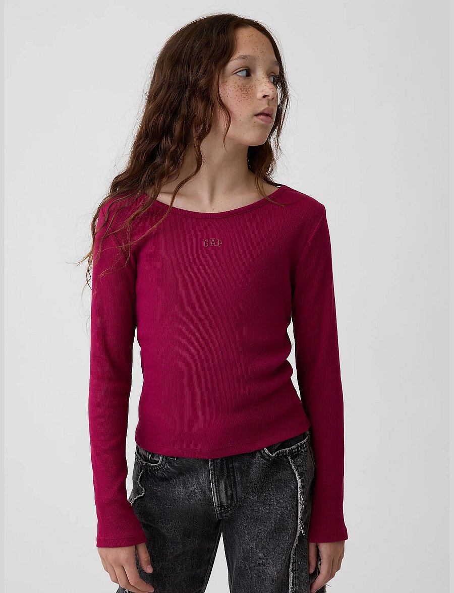 GAP - Kids Mini Logo T-Shirt from the GAP collection - ruby pink - 0