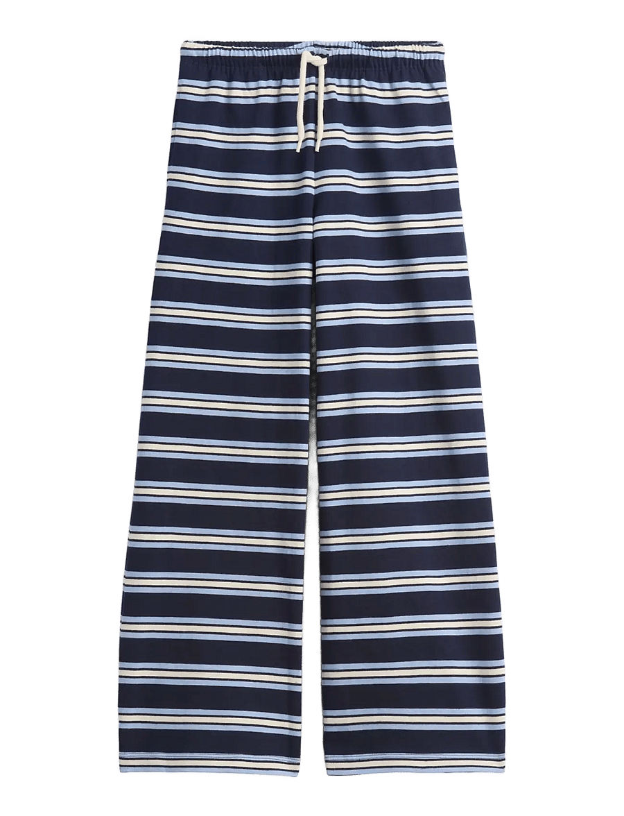 GAP - Kids Heavyweight Wide-Leg Pants from the GAP collection - jogginghosen - navy stripe - 1