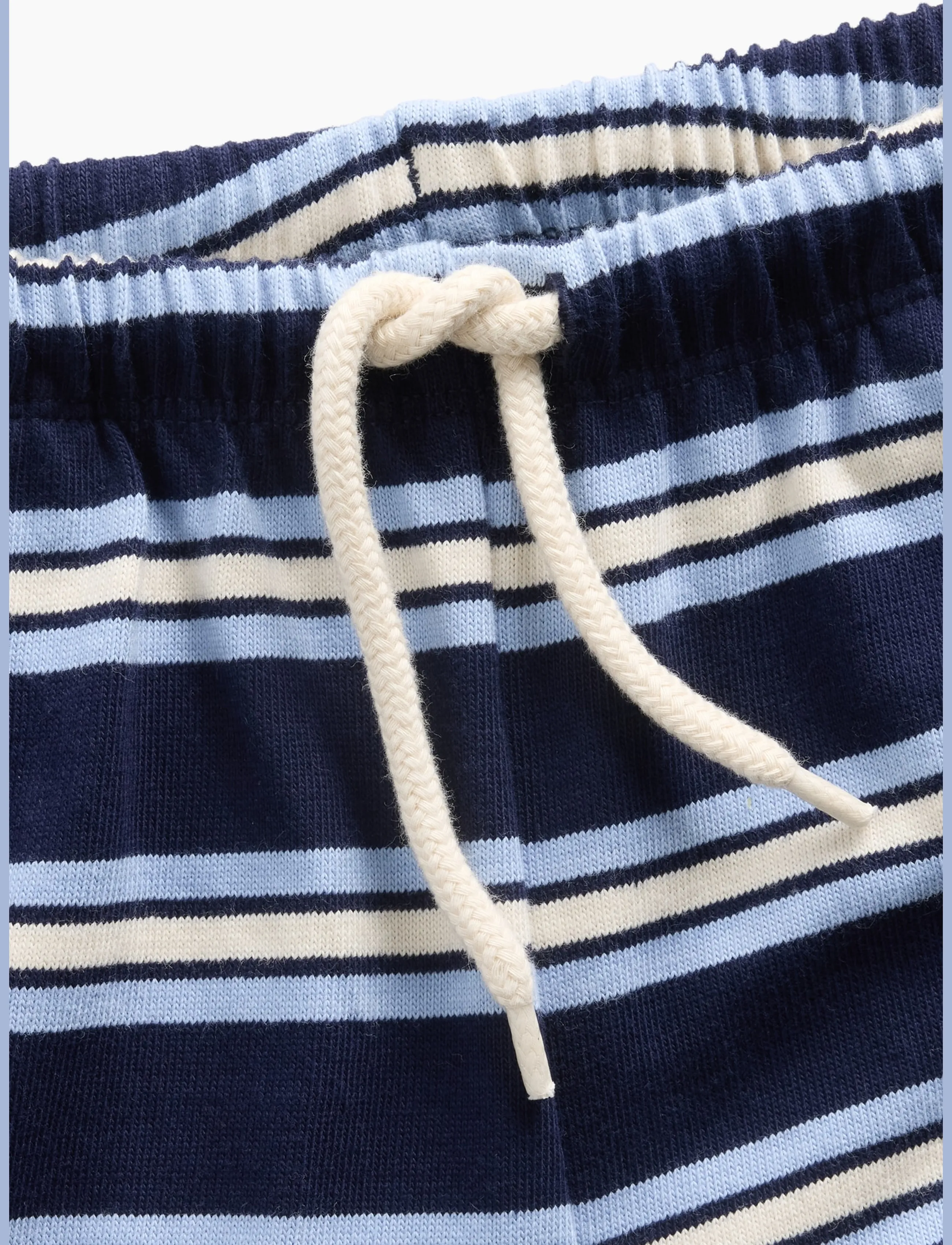 GAP - Kids Heavyweight Wide-Leg Pants from the GAP collection - sweatpants - navy stripe - 4