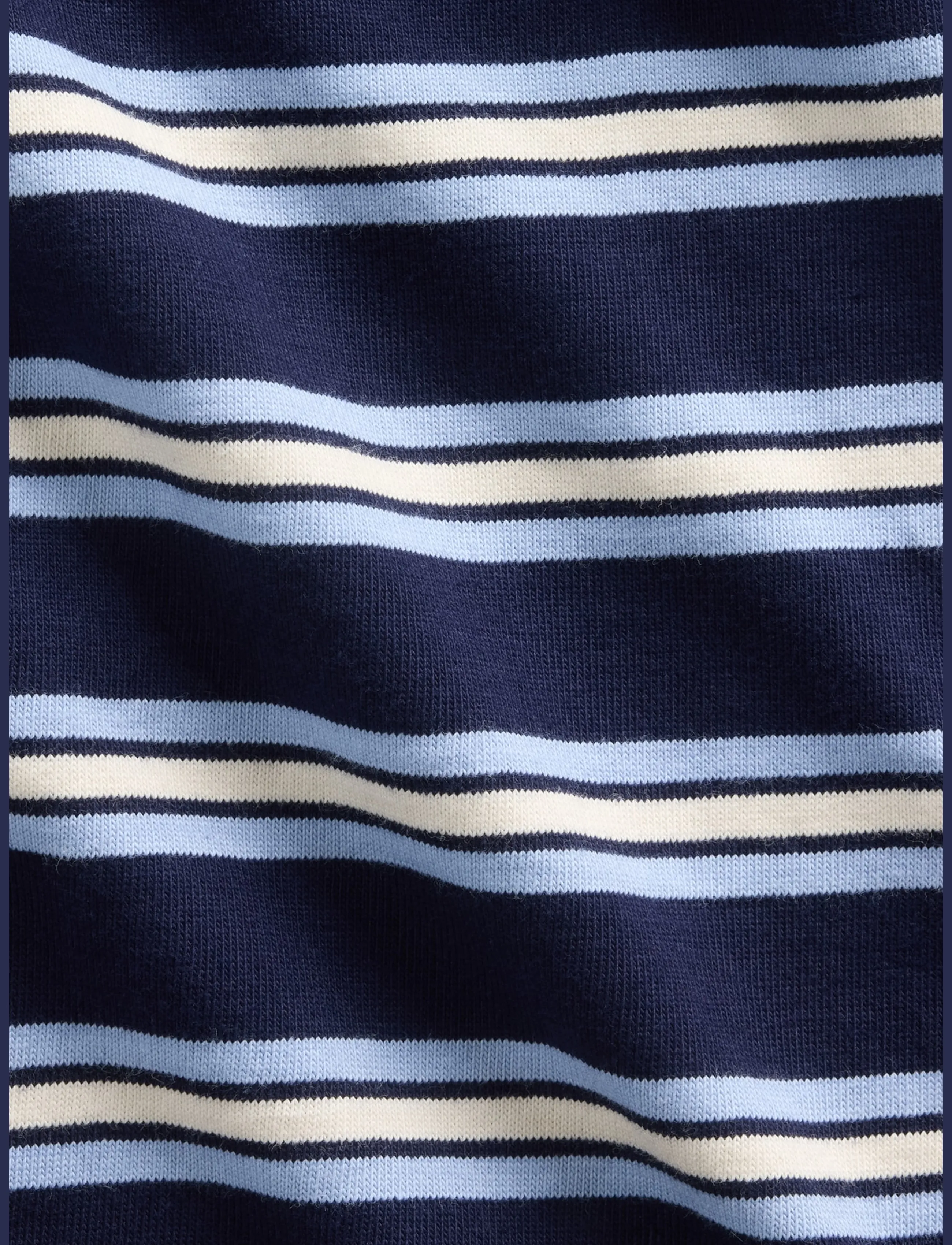 GAP - Kids Heavyweight Wide-Leg Pants from the GAP collection - sweatpants - navy stripe - 5