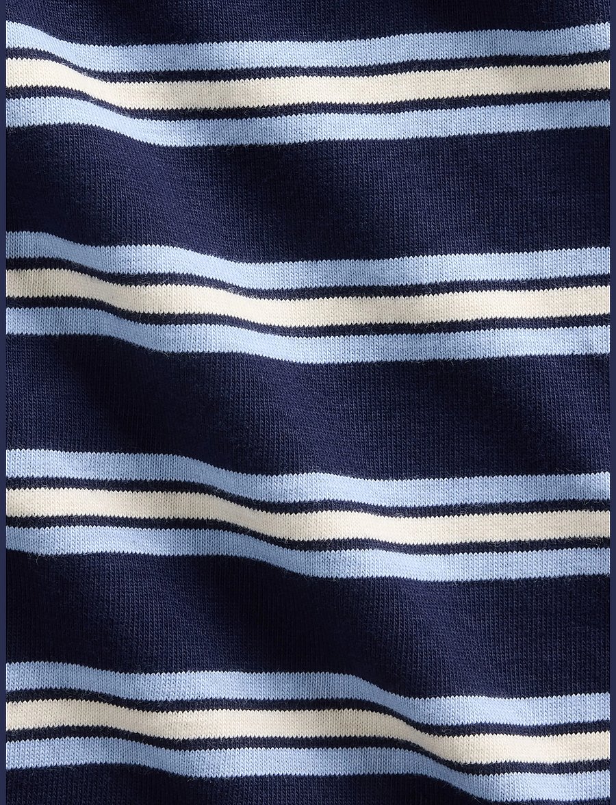 GAP - Kids Heavyweight Wide-Leg Pants from the GAP collection - jogginghosen - navy stripe - 5