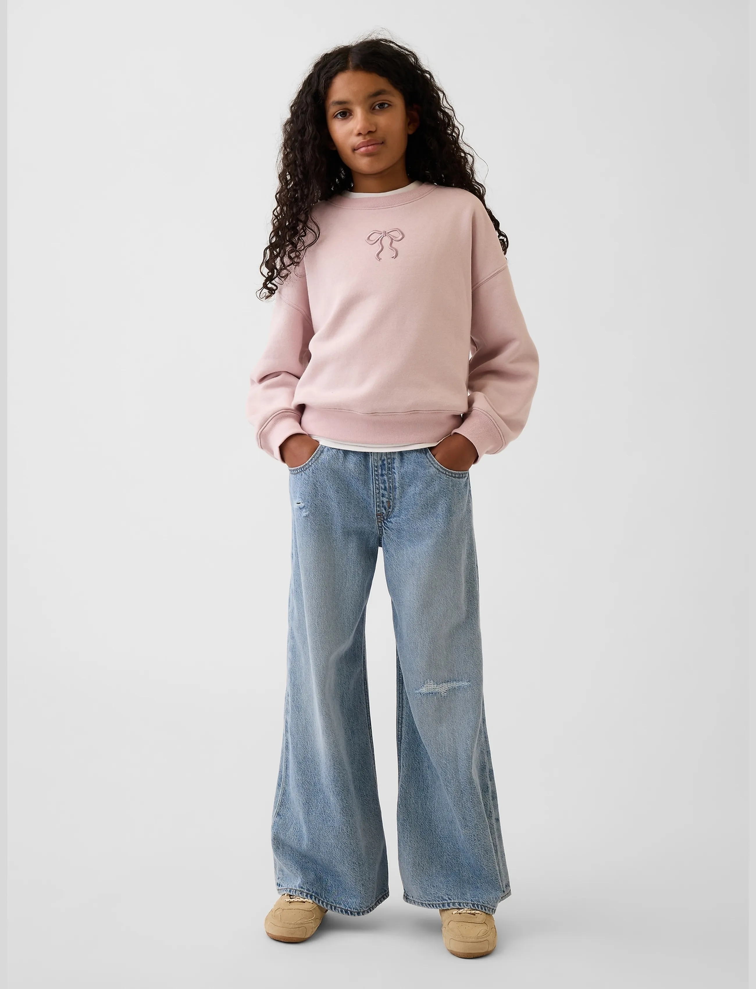 GAP - Kids VintageSoft Wedge Sweatshirt from the GAP collection - sweatshirts - primitive - 2