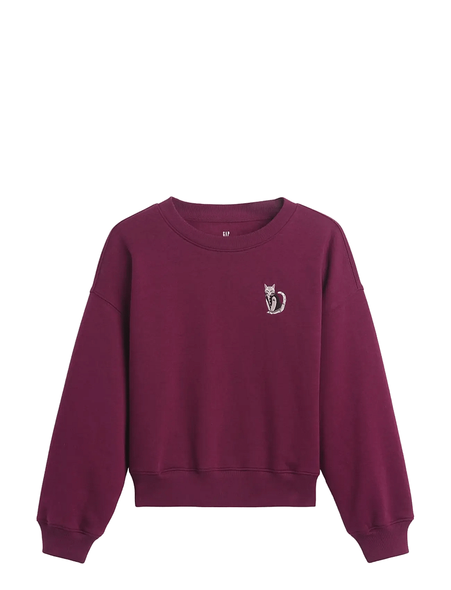GAP - Kids VintageSoft Wedge Sweatshirt from the GAP collection - sweatshirts - tuscan red - 1