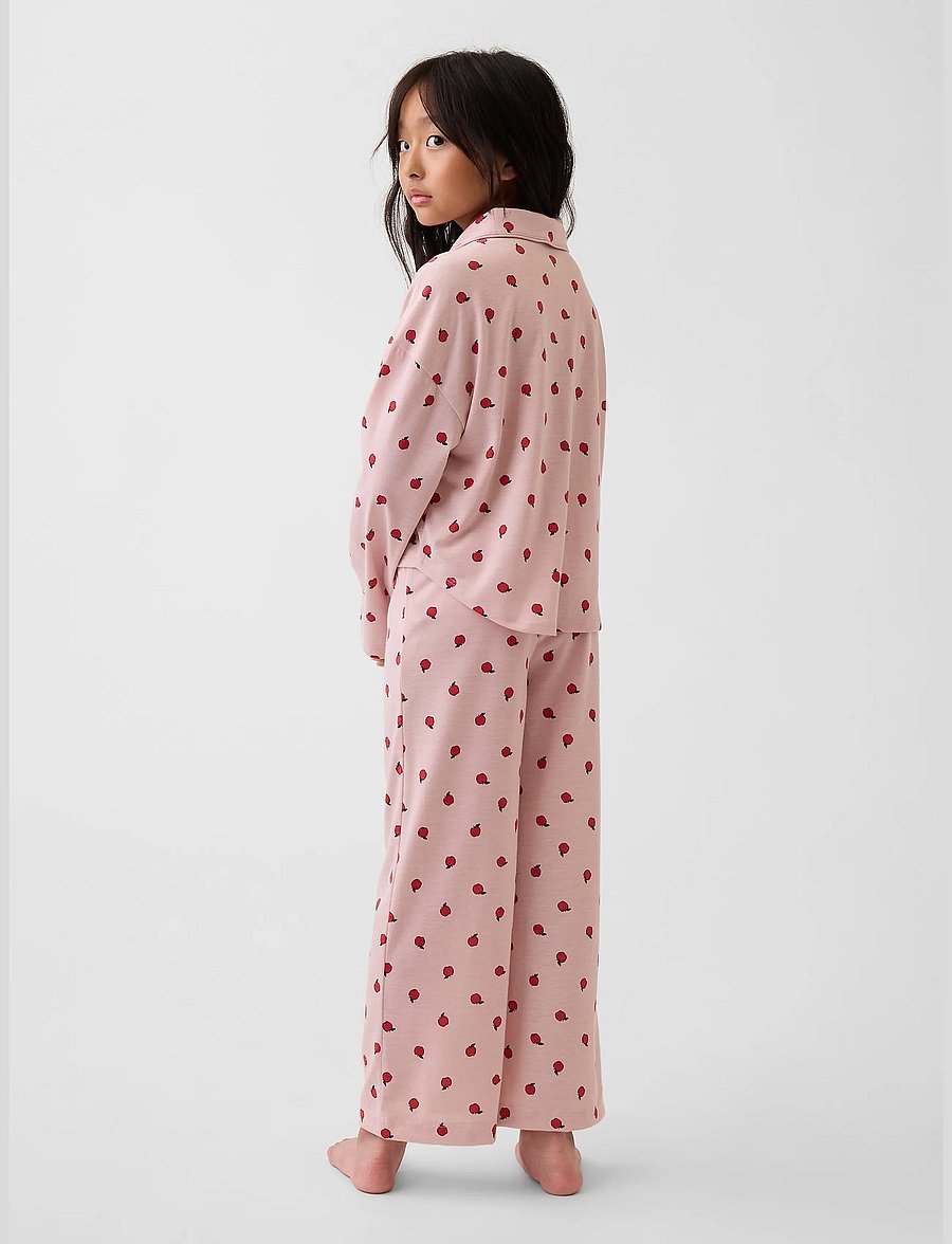 GAP - Kids Recycled Print PJ Set - pyjama-sets - apple - 2