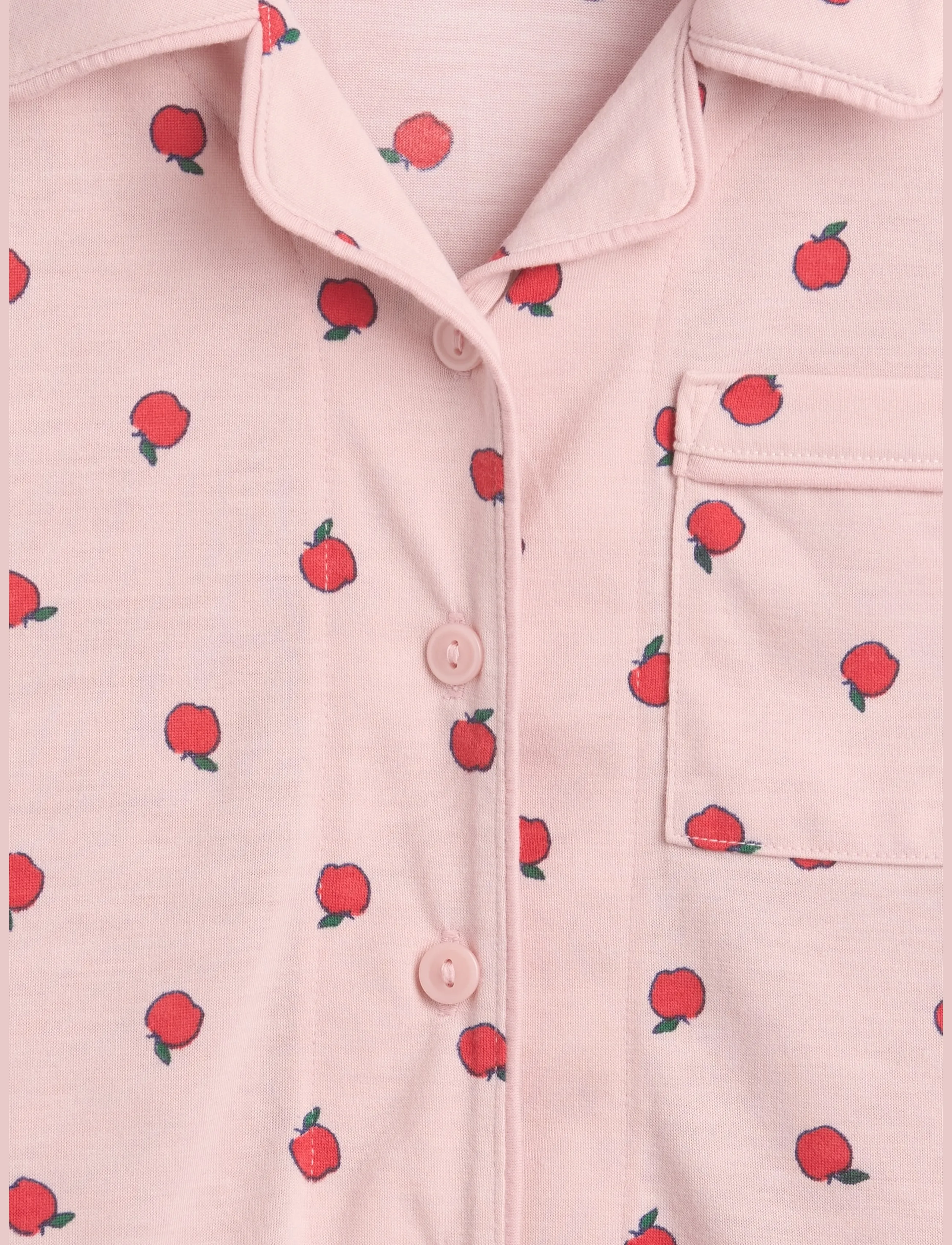 GAP - Kids Recycled Print PJ Set - apple - 3