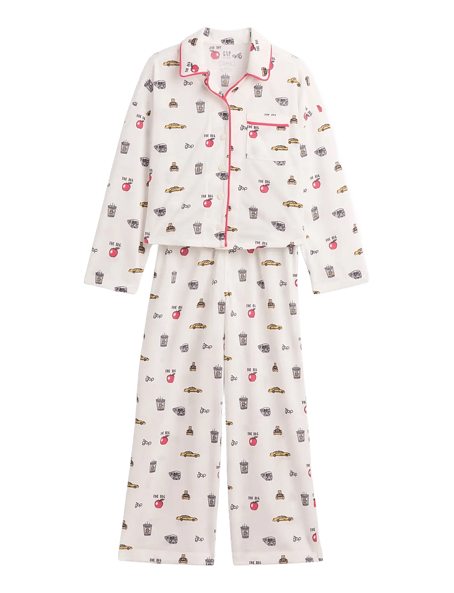 GAP - Kids Recycled Print PJ Set - osta vanuse järgi - new york - 1