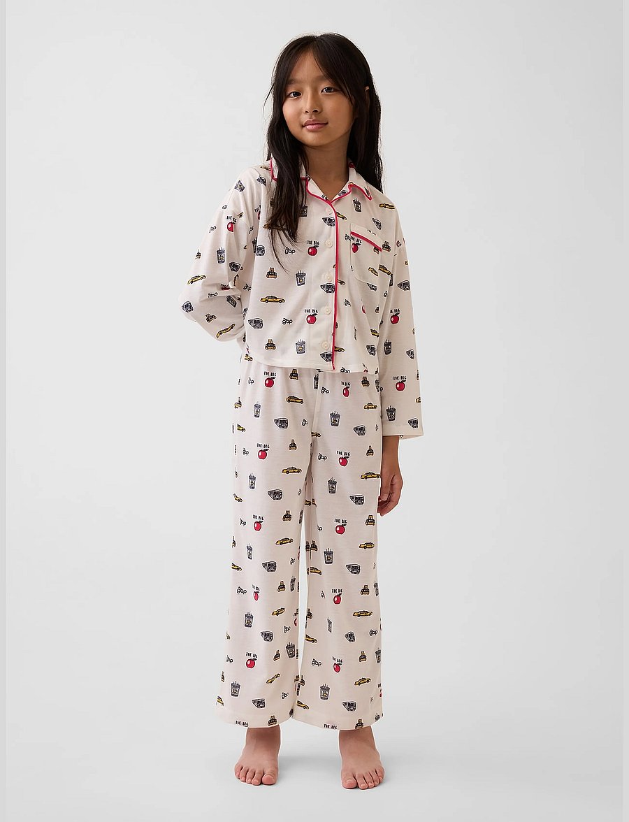GAP - Kids Recycled Print PJ Set - osta vanuse järgi - new york - 0
