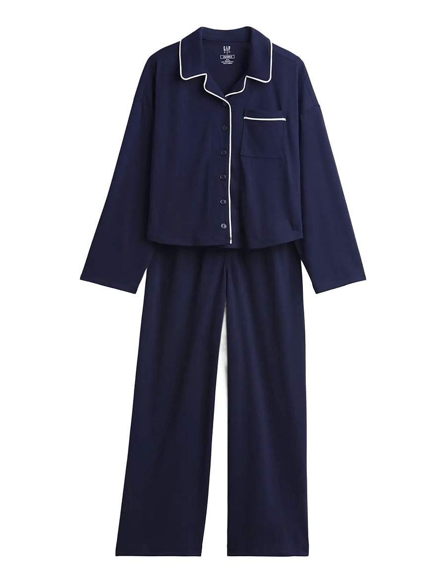 GAP - Kids Recycled PJ Set from the GAP collection - navy uniform - 1