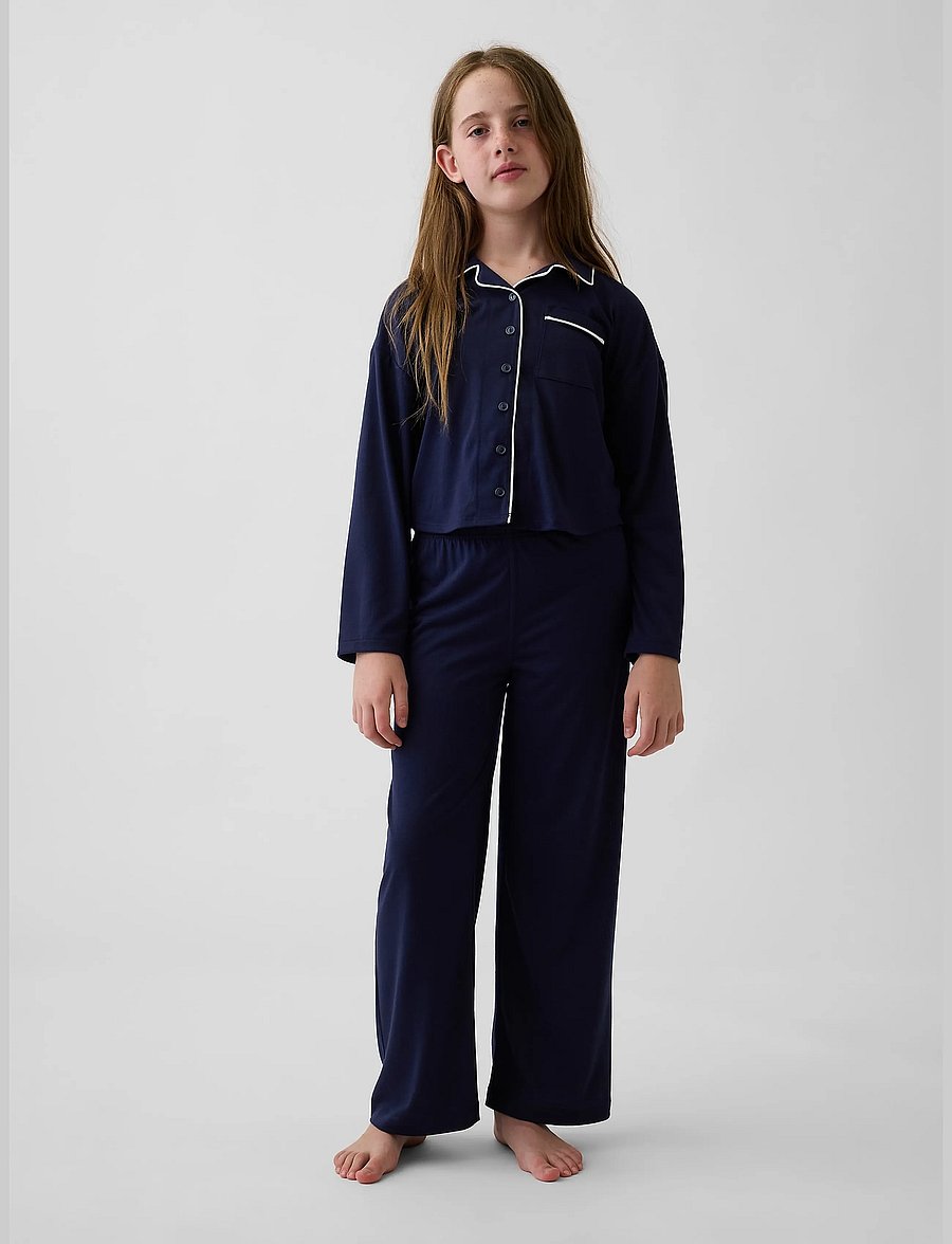 GAP - Kids Recycled PJ Set from the GAP collection - navy uniform - 0