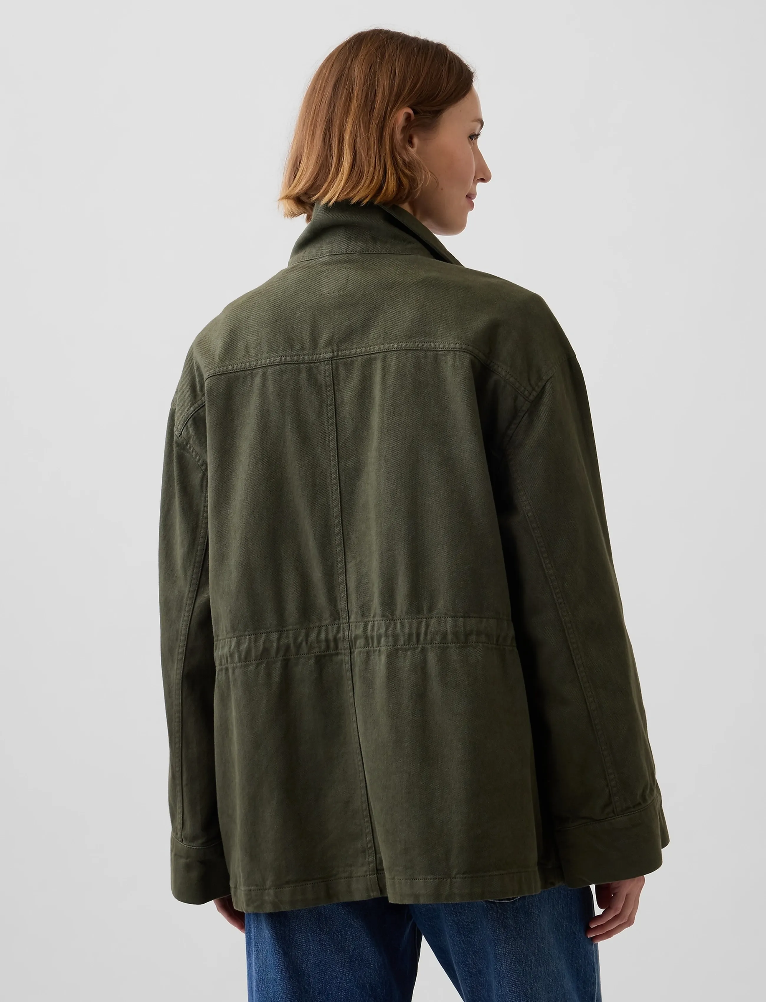 GAP - Utility Jacket from the GAP collection - utility-jacken - black moss - 3