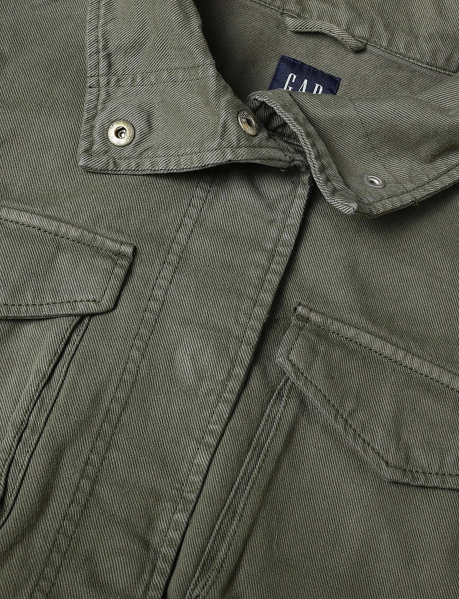 GAP - Utility Jacket from the GAP collection - utility-jacken - black moss - 5