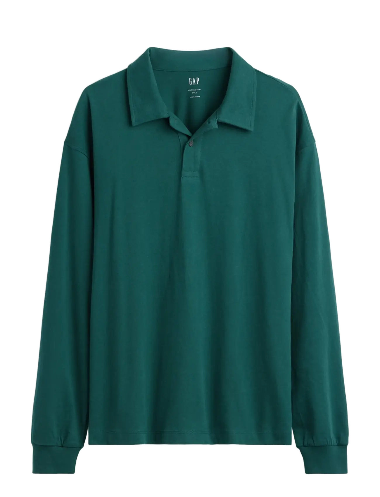 GAP - Vintage Soft Boxy Polo Shirt - tropic green - 1