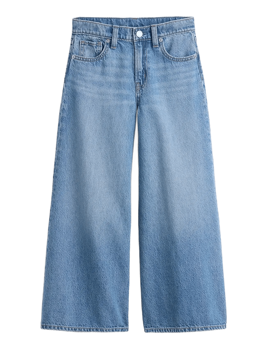 GAP - Kids Low Rise Baggy Jeans - hosen mit weitem bein - medium wash - 1