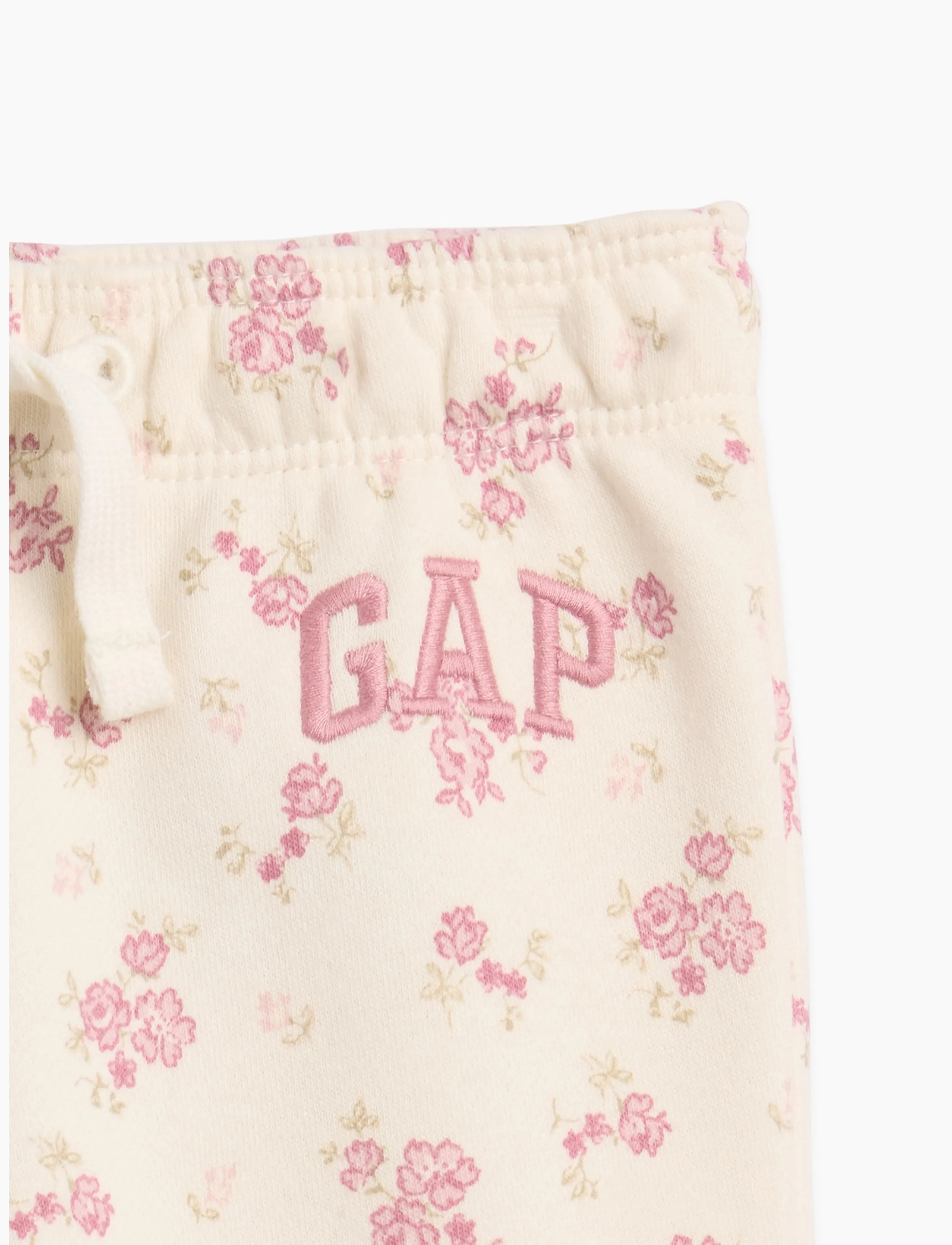 GAP - Baby VintageSoft Gap Logo Joggers - babyhosen - pink floral - 2