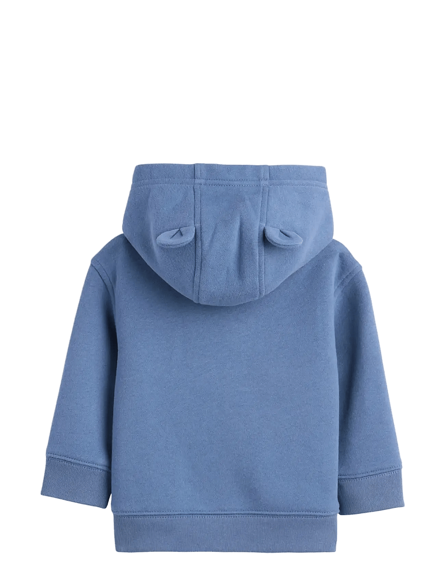 GAP - Baby VintageSoft Brannan Bear Gap Logo Zip Hoodie - bainbridge blue - 1
