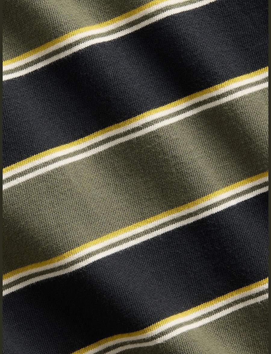 GAP - Kids Heavyweight Oversized T-Shirt from the GAP collection - kurzärmelige - green stripe - 4