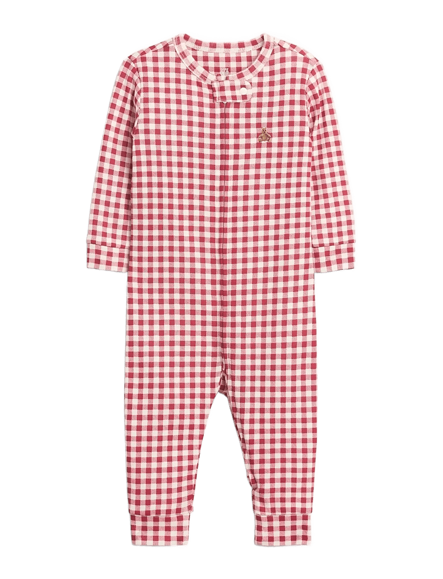 GAP - Knit Sleepwear from the GAP collection - fs red gingham - 0