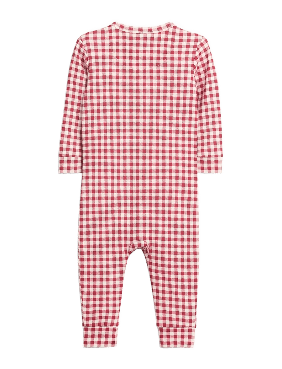 GAP - Knit Sleepwear from the GAP collection - fs red gingham - 1