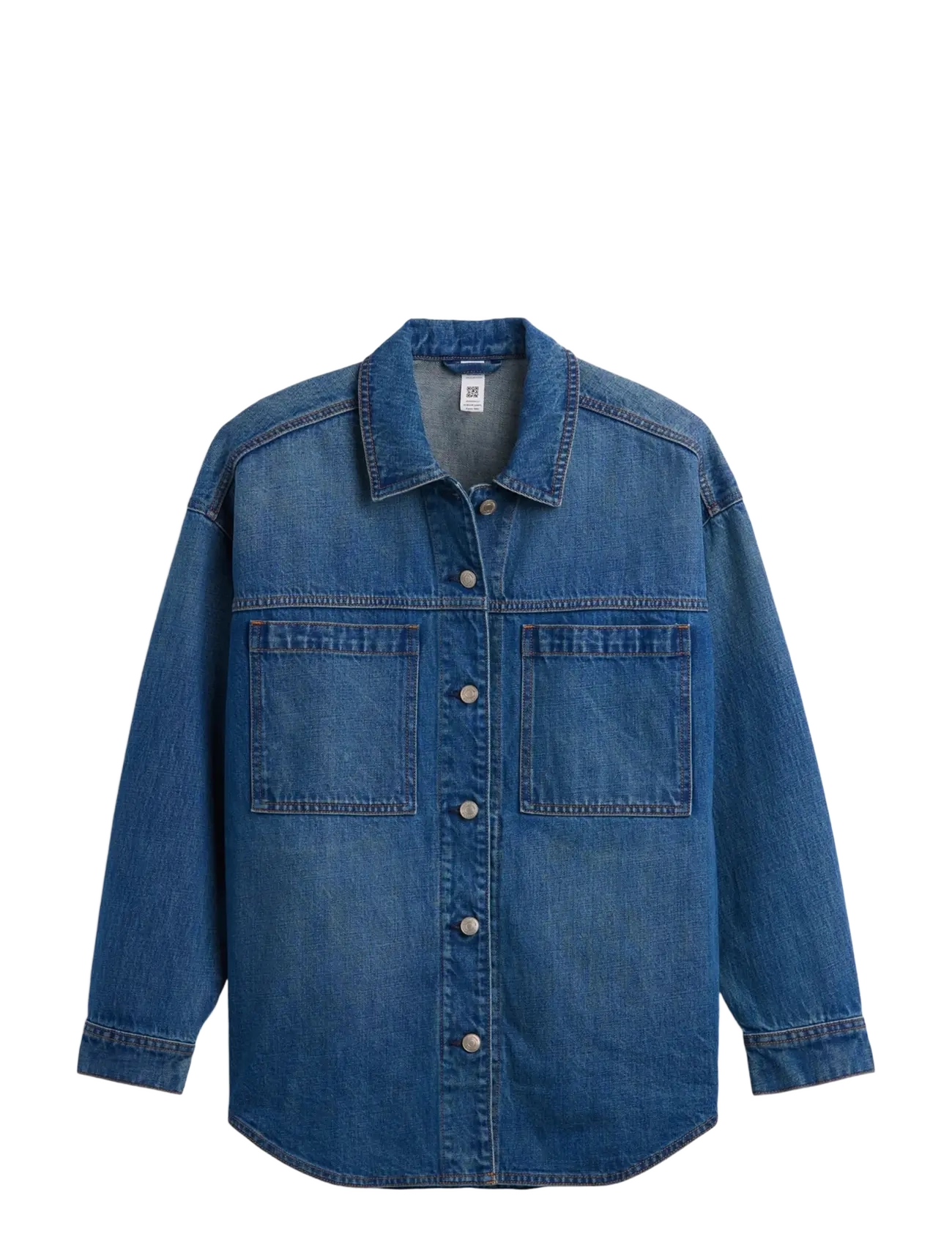 GAP - Denim Oversized Shirt Jacket from the GAP collection - medium wash - 1