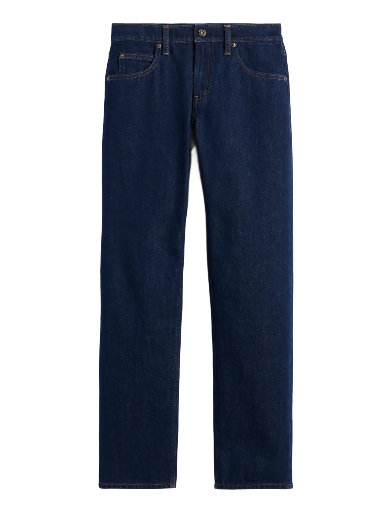 GAP - Mid Rise Straight Taper Jeans - tapered jeans - rinse wash - 1