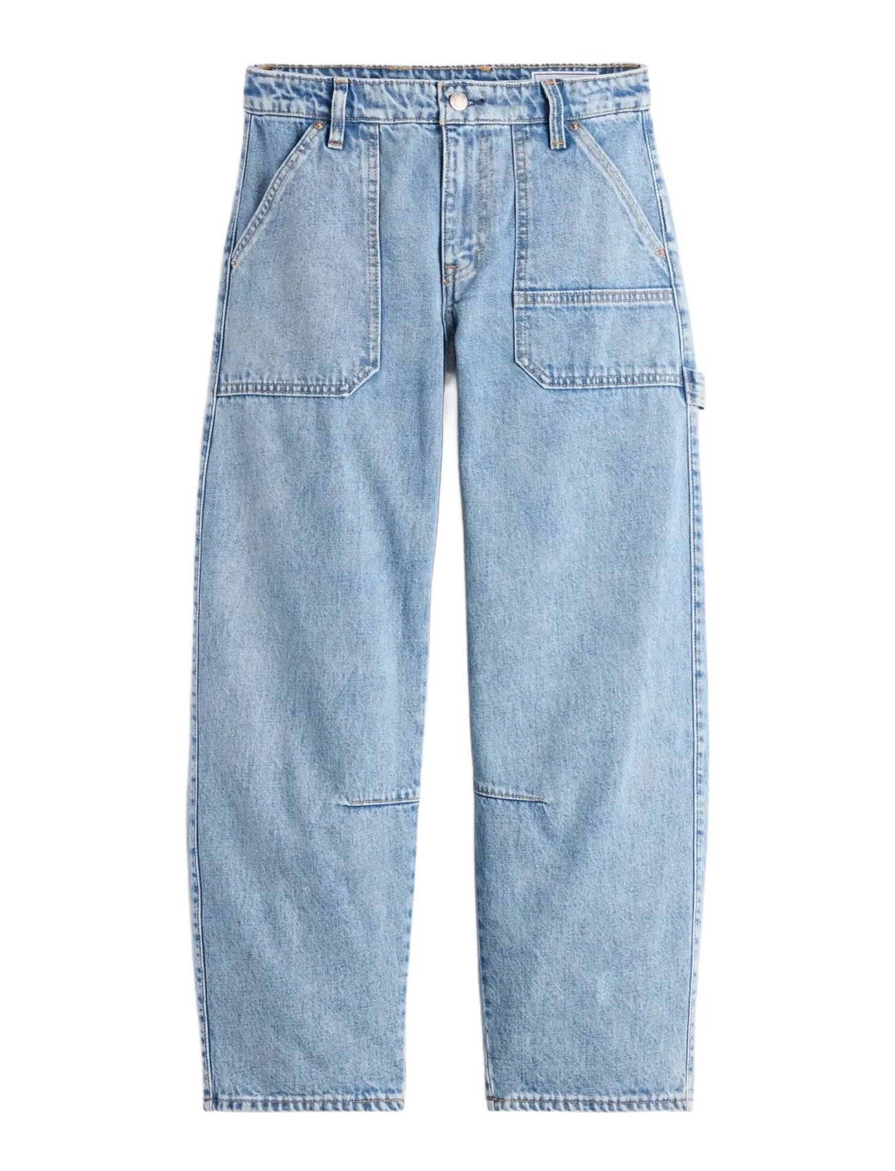 GAP Mid-Rise Barrel Utility Jeans from the GAP collection - Jeans - LIGHT WASH / blue