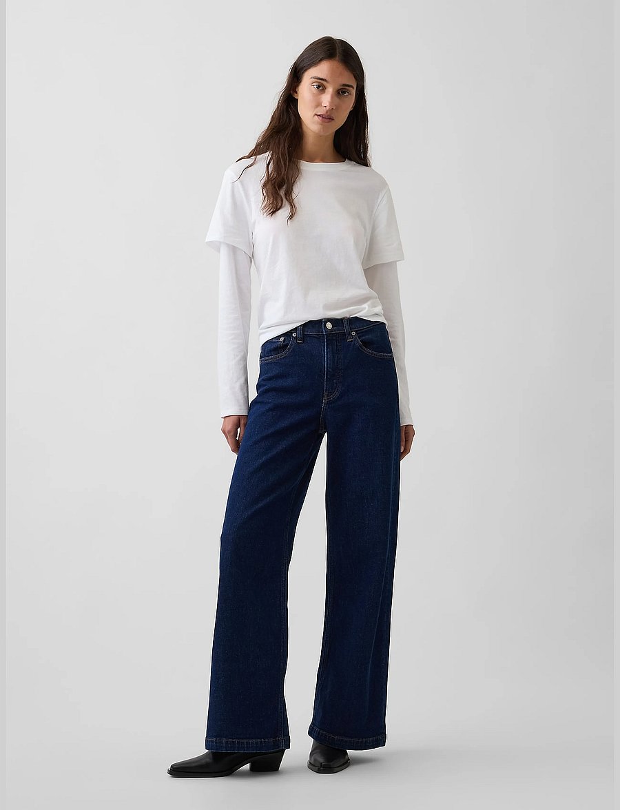 GAP - High-Rise Stride Jeans from the GAP collection - rinse wash - 0