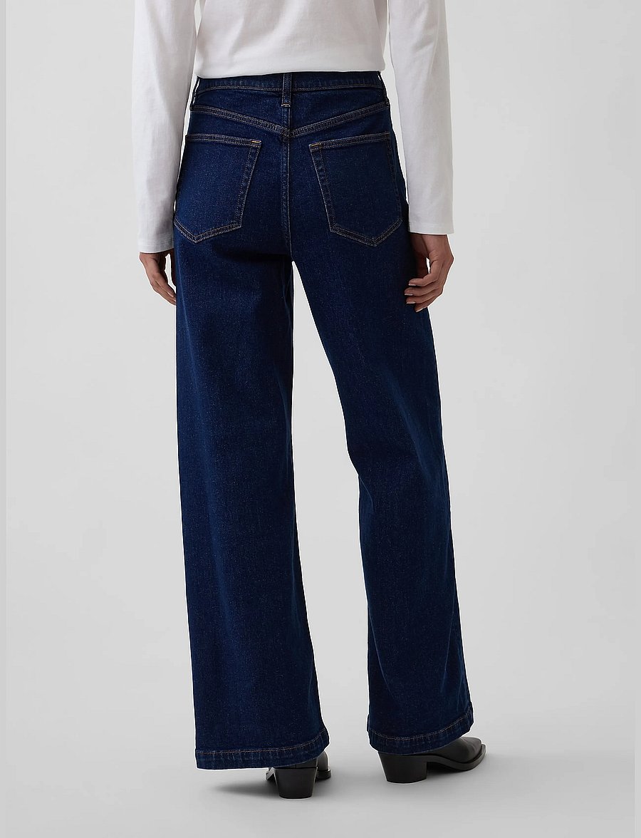 GAP - High-Rise Stride Jeans from the GAP collection - rinse wash - 4