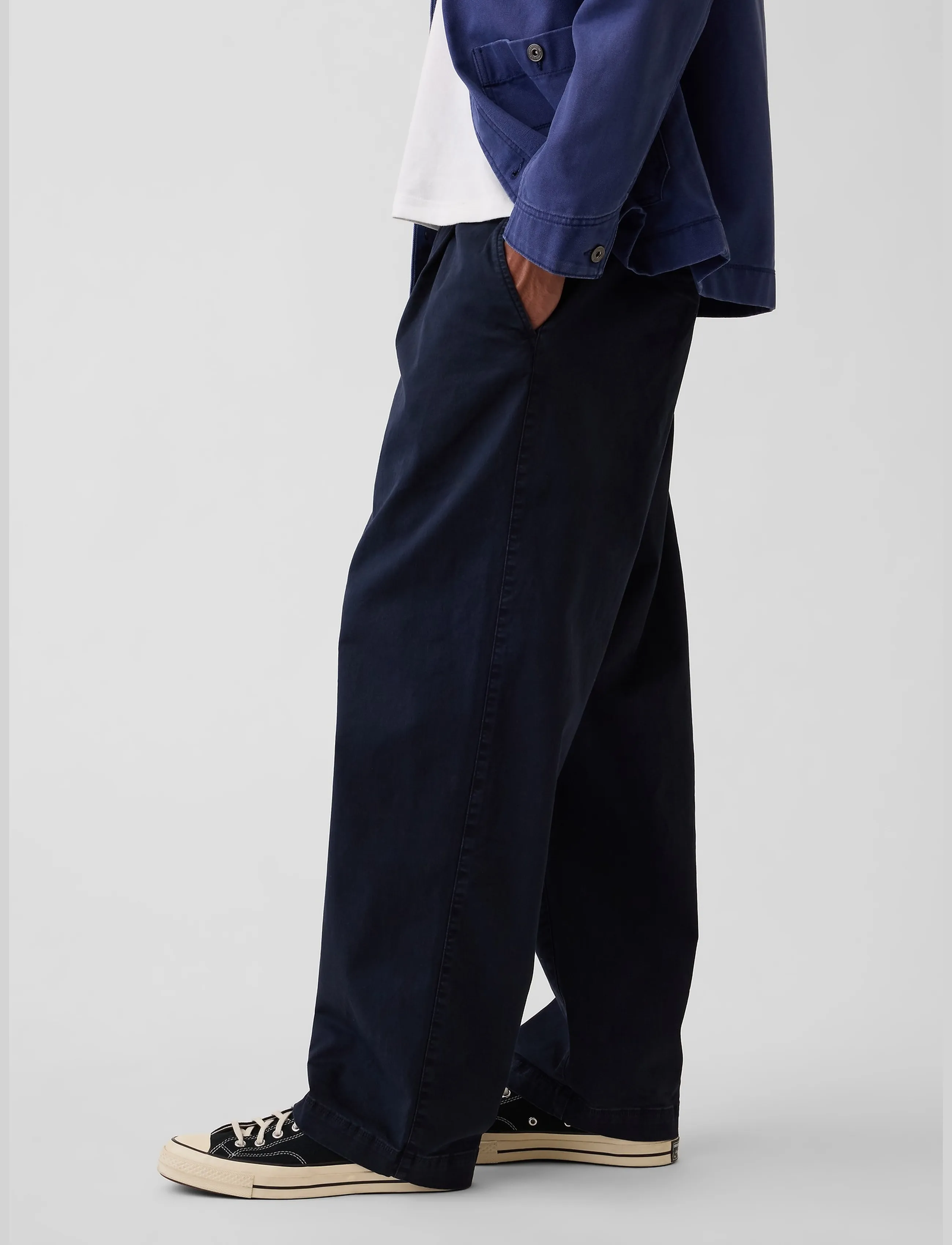 GAP - Baggy Khakis from the GAP collection - chinos - new classic navy - 3
