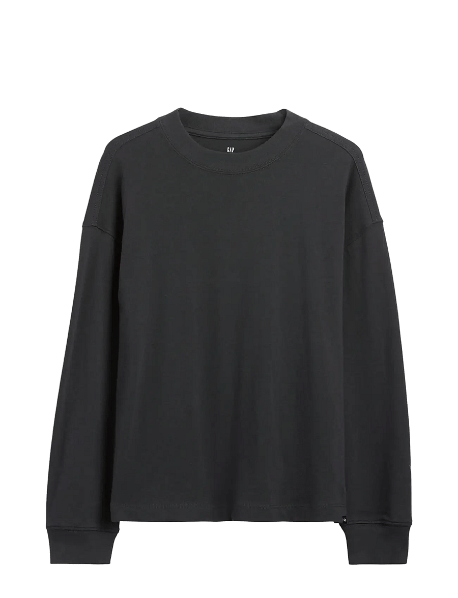 GAP - Kids Heavyweight Oversized T-Shirt from the GAP collection - langärmelig - moonless night - 1