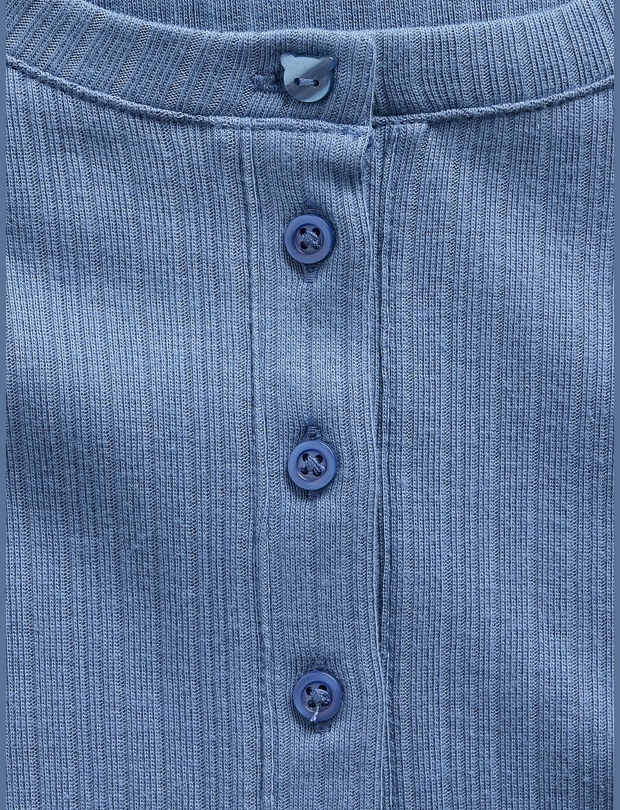 GAP - Rib Henley T-Shirt from the GAP collection - langärmelig - bainbridge blue - 3