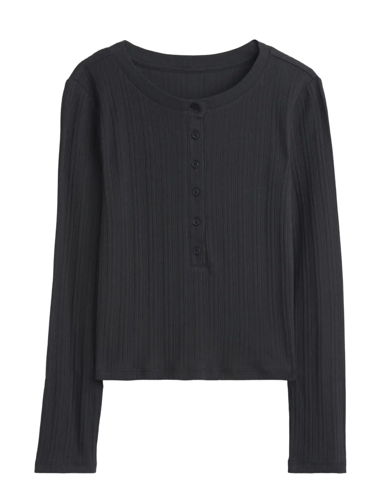 GAP Rib Henley T-Shirt from the GAP collection - Barn 98-134 - MOONLESS NIGHT / black