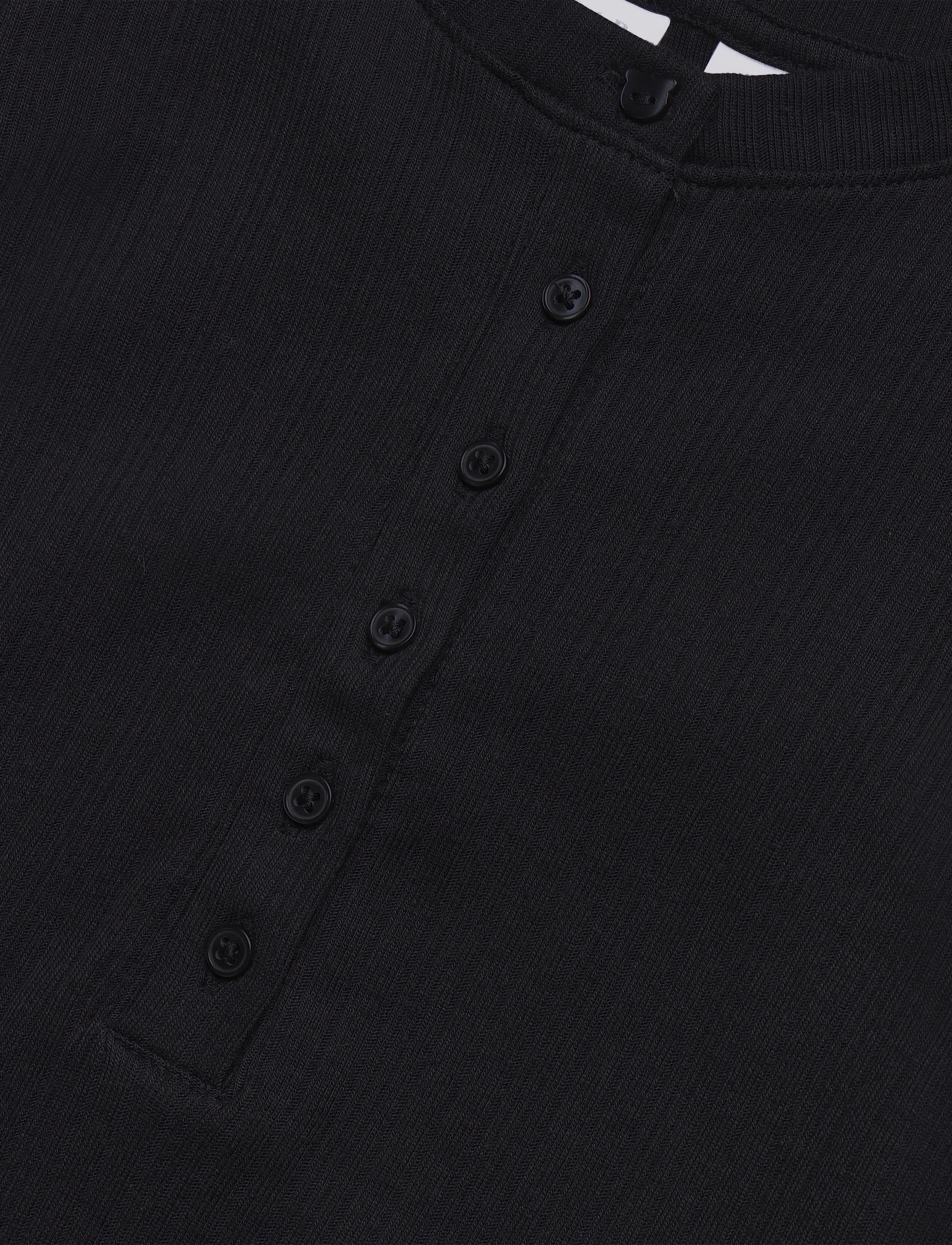 GAP - Rib Henley T-Shirt from the GAP collection - langärmelig - moonless night - 3