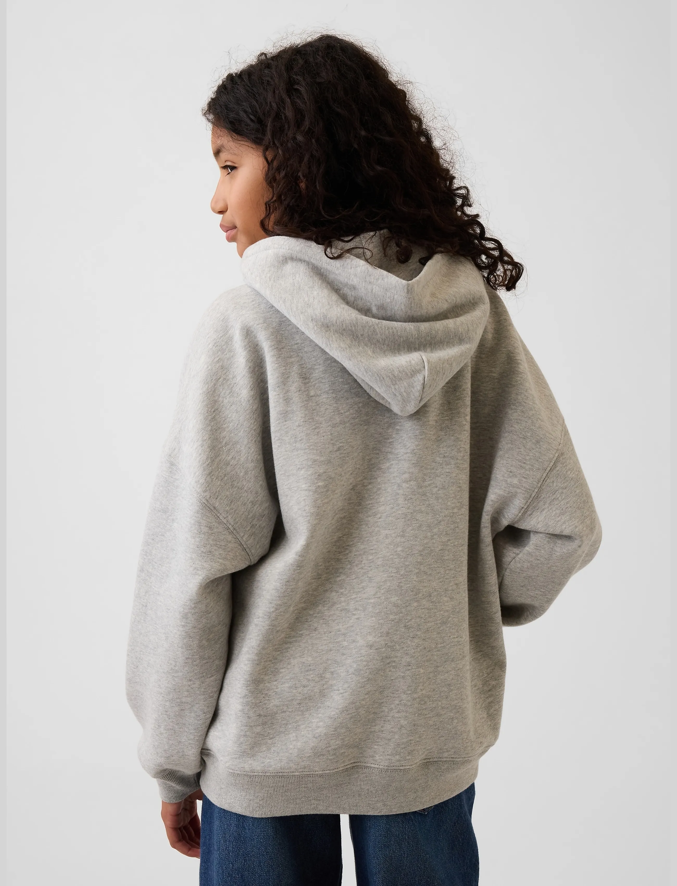 GAP - Kids VintageSoft Oversized Logo Hoodie - kapuzenpullover - b08 - 3