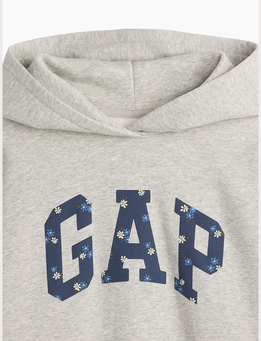 GAP - Kids VintageSoft Oversized Logo Hoodie - kapuzenpullover - b08 - 4