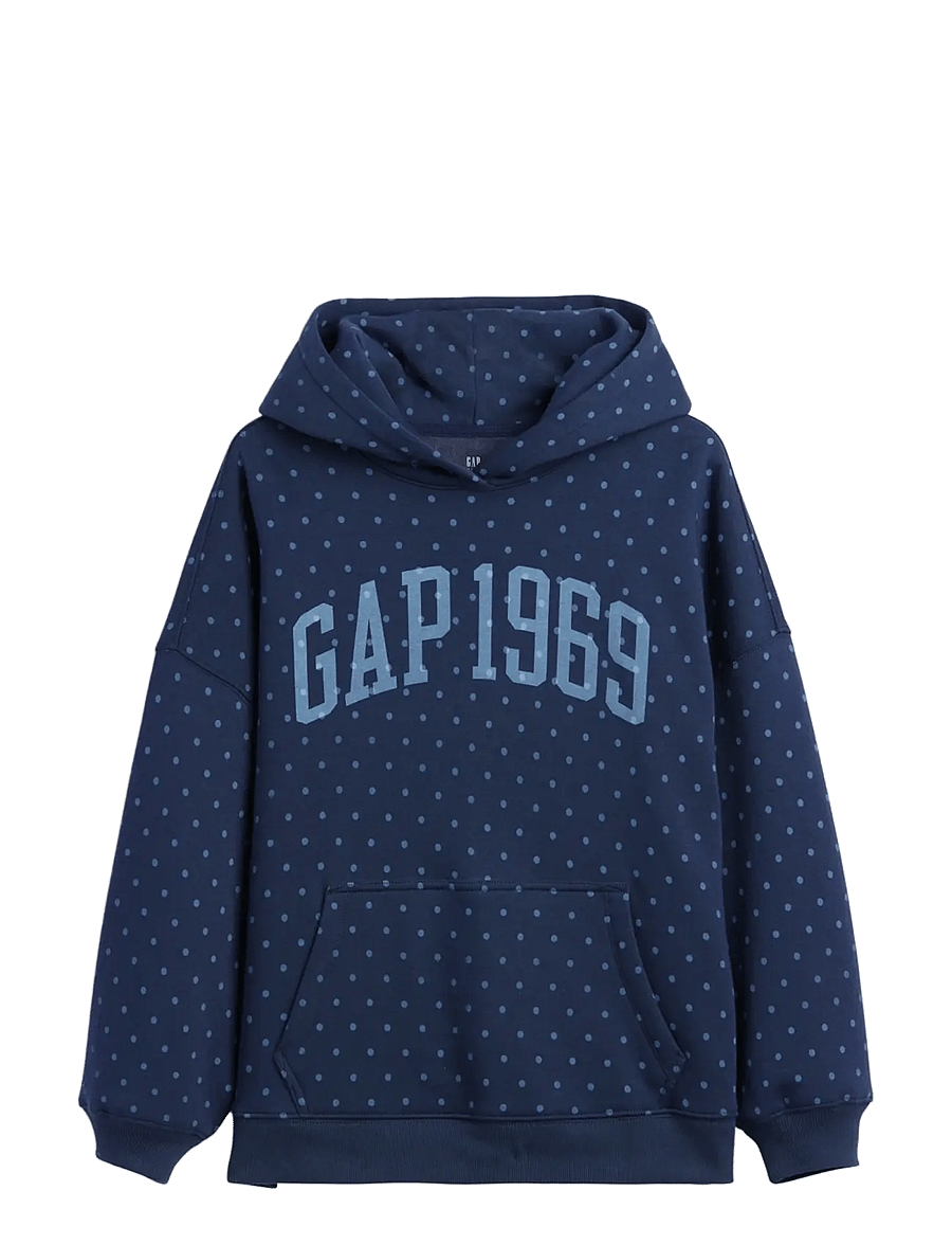 GAP - Kids VintageSoft Oversized Logo Hoodie - kapuzenpullover - vintage navy - 1