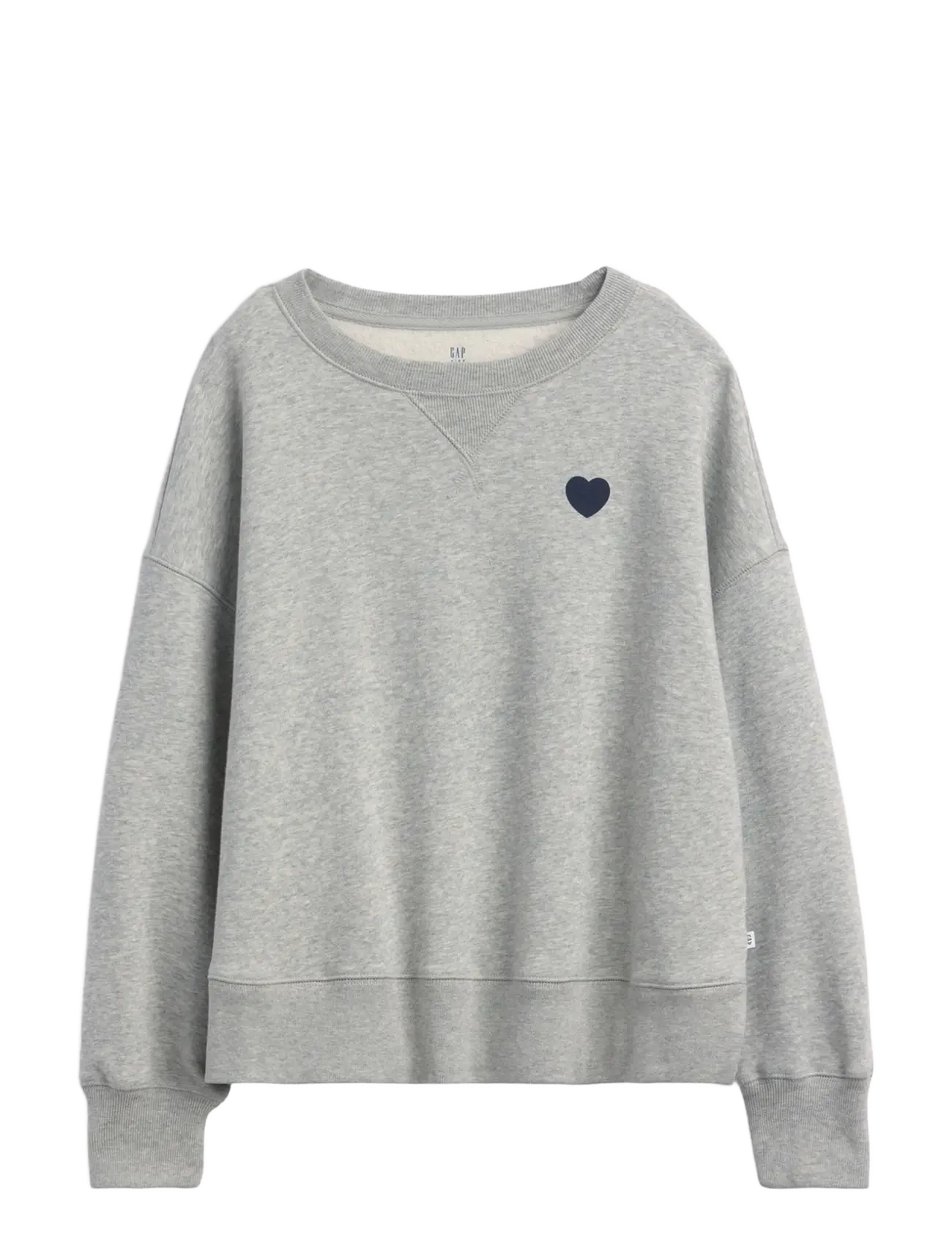GAP Kids VintageSoft Oversized Split-Hem Sweatshirt - Kläder - B08 / grey